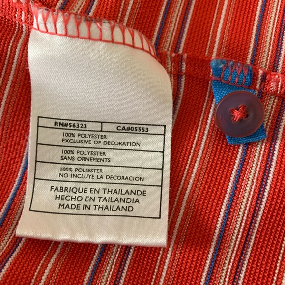 Nike Striped Dry Fit Golf Polo Large - Picture 5 of 6